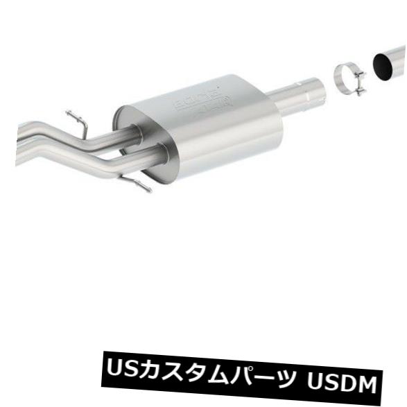 輸入マフラー Borla 140577 ATAK Cat-Back Exhaust System Fits Sierra 1500 Silverado 1500 Borla 140577 ATAK Cat-Back Exhaust System Fits Sierra 1500 Silverado 1500 【並行輸入品】