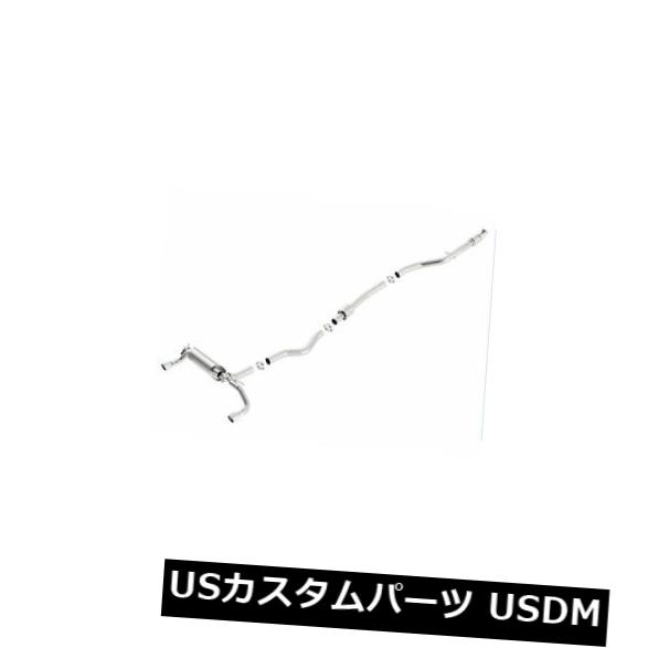 輸入マフラー 2014-16 BMW 335i / 435iクーペSタイプのBorlaステンレススチールキャットバックエキゾースト Borla Stainless Steel Catback Exhaust for2014-16 BMW 335i / 435i Coupe S Type 【並行輸入品】
