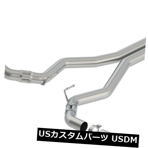 輸入マフラー Borla 140743CF ATAK Cat-Back Exhaust System Fits 18-19 Mustang Borla 140743CF ATAK Cat-Back Exhaust System Fits 18-19 Mustang 【並行輸入品】
