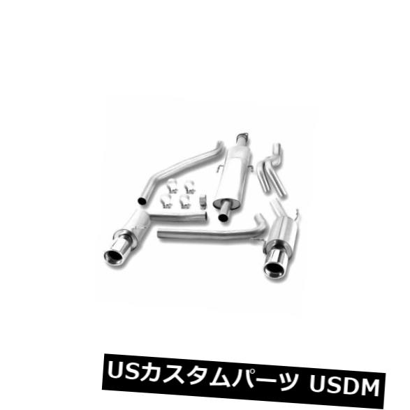 輸入マフラー Borla-Sタイプステンレス製シングルキャットバックエキゾーストシステム Borla - S-Type Stainless Steel Single Cat-Back Exhaust System 【並行輸入品】｜カスタムパーツ WORLD倉庫