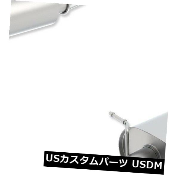 輸入マフラー Borla 11831 ATAKアクスルバックエキゾーストシステムは13-14ムスタングに適合 Borla 11831 ATAK Axle-Back Exhaust System Fits 13-14 Mustang 【並行輸入品】