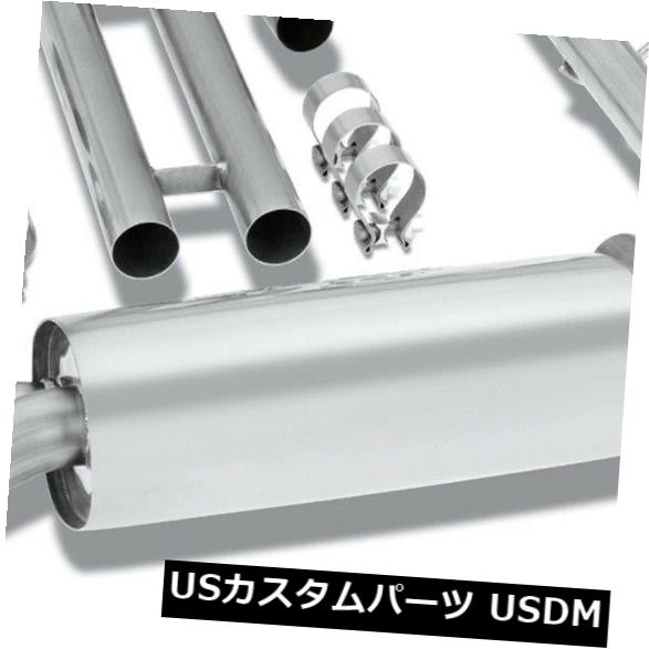 輸入マフラー 09-20 370Zに適合するBorla 140313 Sタイプキャットバックエキゾーストシステム Borla 140313 S-Type Cat-Back Exhaust System Fits 09-20 370Z 【並行輸入品】