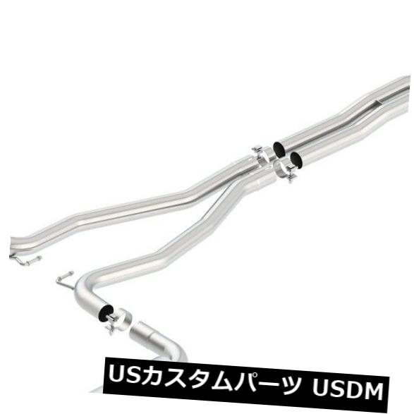 輸入マフラー Borla 140287 Sタイプキャットバックエキゾーストシステムは08-09 G8に適合 Borla 140287 S-Type Cat-Back Exhaust System Fits 08-09 G8 【並行輸入品】