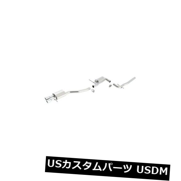 輸入マフラー Borla Cat-Back？ フォルクスワーゲンジェッタ2006-2010のエキゾーストSタイプパーツ番号140397 Borla Cat-Back? Exhaust S-Type part # 140397 for Volkswagen Jetta 2006-2010 【並行輸入品】｜カスタムパーツ WORLD倉庫