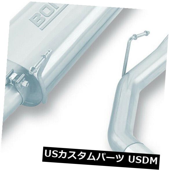 輸入マフラー Borla 14854ツーリングキャットバックエキゾーストシステムは04-06ツンドラに適合 Borla 14854 Touring Cat-Back Exhaust System Fits 04-06 Tundra 【並行輸入品】
