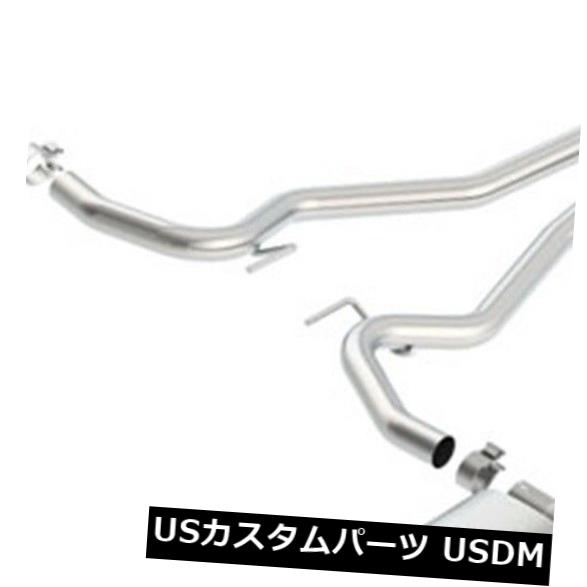 輸入マフラー Borla 140585 ATAKキャットバックエキゾーストシステムは15-20マスタングに適合 Borla 140585 ATAK Cat-Back Exhaust System Fits 15-20 Mustang 【並行輸入品】｜カスタムパーツ WORLD倉庫