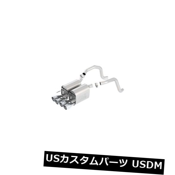 輸入マフラー Borla Axle-Back Exhaust ATAKパート#11816 C6コルベット2005-2008 Borla Axle-Back Exhaust ATAK? part # 11816 For C6 Corvette 2005-2008 【並行輸入品】|カスタムパーツ WORLD倉庫