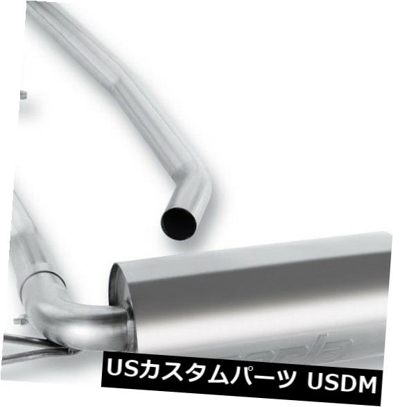 輸入マフラー Borla 140325キャットバックエキゾーストシステムは09-11インプレッサに適合 Borla 140325 Cat-Back Exhaust System Fits 09-11 Impreza 【並行輸入品】