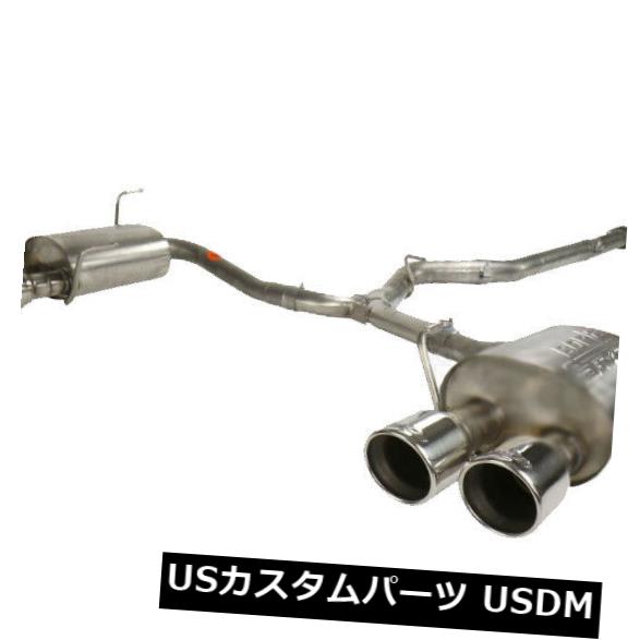 輸入マフラー Borla S-Type Cat Back Exhaust For 2015+ Subaru WRX & 2015+ STI 【並行輸入品】