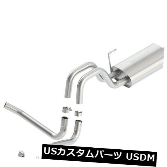 輸入マフラー Borla 140416 S-Type Cat-Back System 11-13 F-150 PICKUP F-150 PICKUP（カナダ） Borla 140416 S-Type Cat-Back System 11-13 F-150 PICKUP F-150 PICKUP (Canadian) 【並行輸入品】｜カスタムパーツ WORLD倉庫