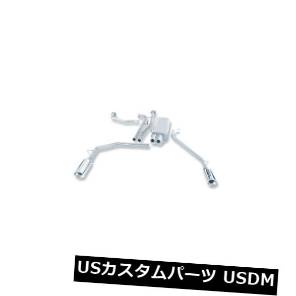 輸入マフラー 04-15タイタン5.6L V8＃140079用Borlaアクスルバックエキゾーストツーリングキャットバック Borla Axle-Back Exhaust Touring Cat-Back For 04-15 Titan 5.6L V8 #140079 【並行輸入品】｜カスタムパーツ WORLD倉庫