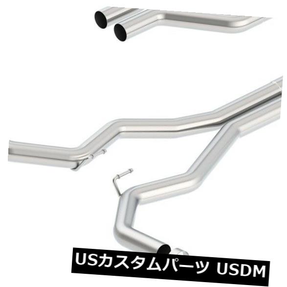 輸入マフラー Borla 140630 ATAK Cat-Back Exhaust System Fits 15-17 Mustang Borla 140630 ATAK Cat-Back Exhaust System Fits 15-17 Mustang 【並行輸入品】