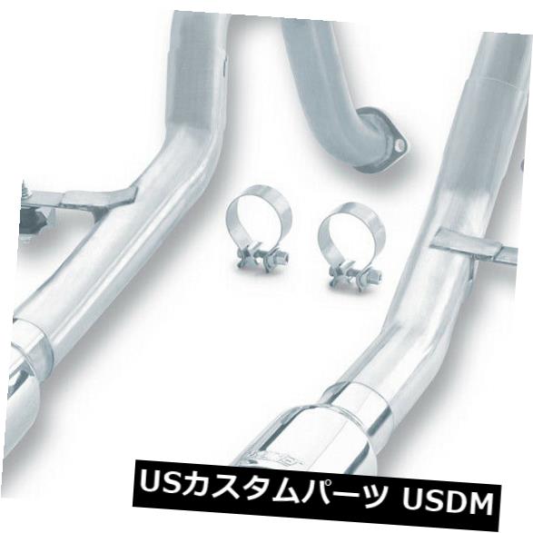 輸入マフラー Borla 12649アクスルバックエキゾーストシステムは97-04コルベットに適合 Borla 12649 Axle-Back Exhaust System Fits 97-04 Corvette 【並行輸入品】