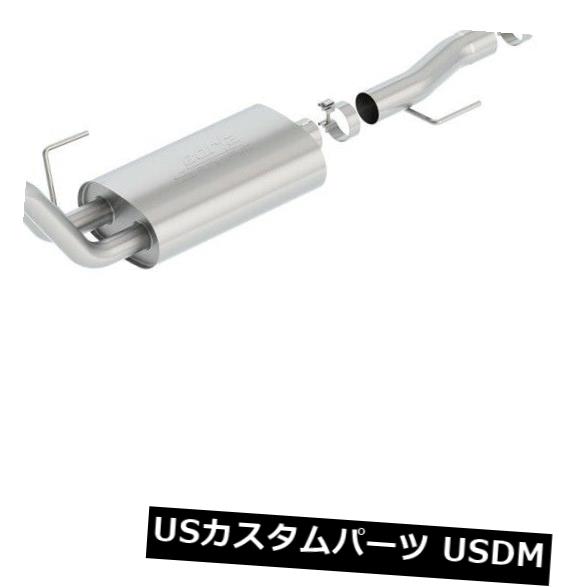 輸入マフラー Borla 140618BC Sタイプキャットバックエキゾーストシステムは15-20 F-150に適合 Borla 140618BC S-Type Cat-Back Exhaust System Fits 15-20 F-150 【並行輸入品】|カスタムパーツ WORLD倉庫