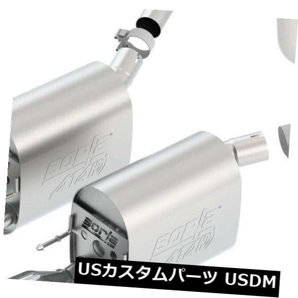 輸入マフラー Borla 11812 ATAKアクスルバックエキゾーストシステムは09-13コルベットに適合 Borla 11812 ATAK Axle-Back Exhaust System Fits 09-13 Corvette 【並行輸入品】｜カスタムパーツ WORLD倉庫