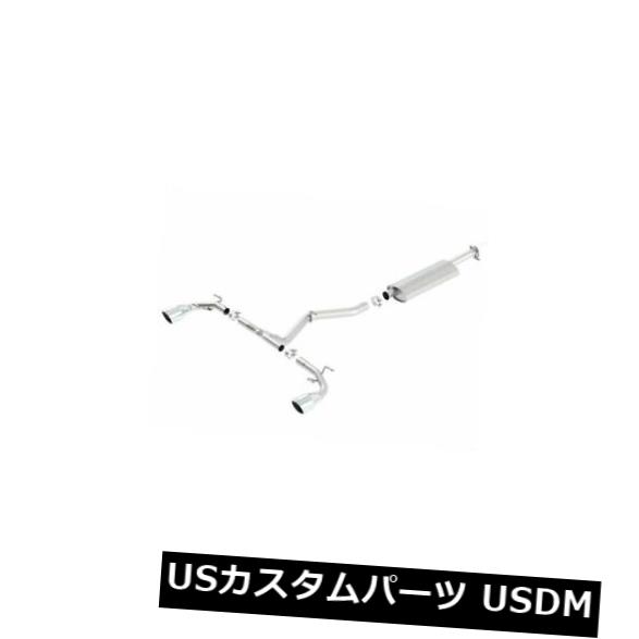 輸入マフラー Borla Catback Exhaust BRZ / Scion FR-S FT86 2013-2014 PT#140496 Borla Catback Exhaust BRZ / Scion FR-S FT86 2013-2014 PT #140496 【並行輸入品】|カスタムパーツ WORLD倉庫