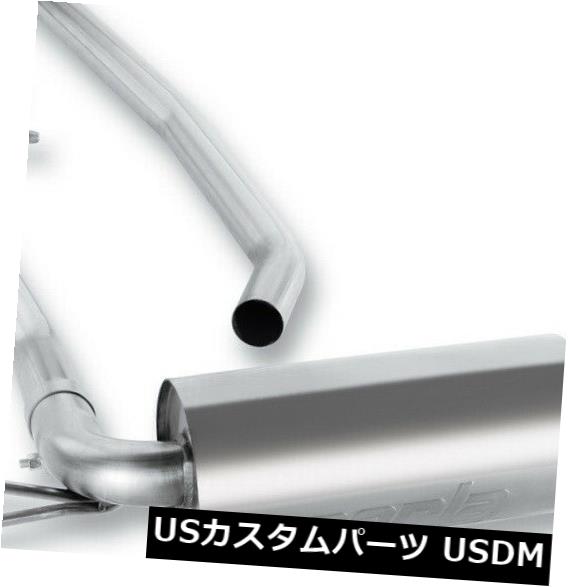 輸入マフラー Borla 140325キャットバックエキゾーストシステムは09-11インプレッサに適合 Borla 140325 Cat-Back Exhaust System Fits 09-11 Impreza 【並行輸入品】