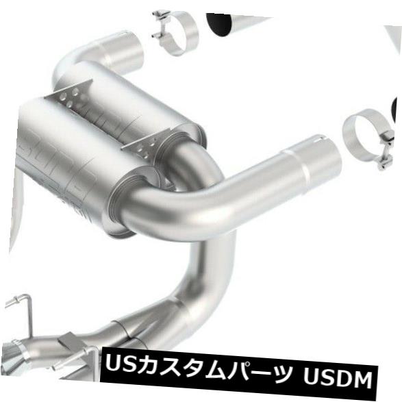 輸入マフラー Borla 11822 ATAKアクスルバックエキゾーストシステムは06-13コルベットに適合 Borla 11822 ATAK Axle-Back Exhaust System Fits 06-13 Corvette 【並行輸入品】 291,407円