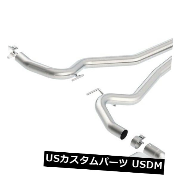 輸入マフラー Borla 140591 Cat-Back ATAKシステムは15-16マスタングに適合 Borla 140591 Cat-Back ATAK System Fits 15-16 Mustang 【並行輸入品】