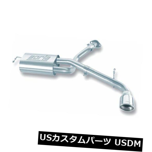 輸入マフラー Borla 11743 Sタイプアクスルバックエキゾーストシステムは05-10 tCに適合 Borla 11743 S-Type Axle-Back Exhaust System Fits 05-10 tC 【並行輸入品】