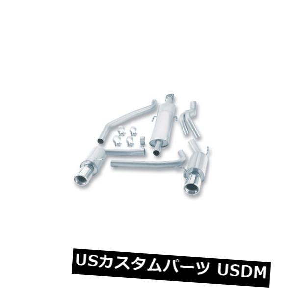 輸入マフラー Borla Cat-Back？ Hyundai Tiburon GT 2003-2006の排気部＃140064 Borla Cat-Back? Exhaust part # 140064 for Hyundai Tiburon GT 2003-2006 【並行輸入品】｜カスタムパーツ WORLD倉庫