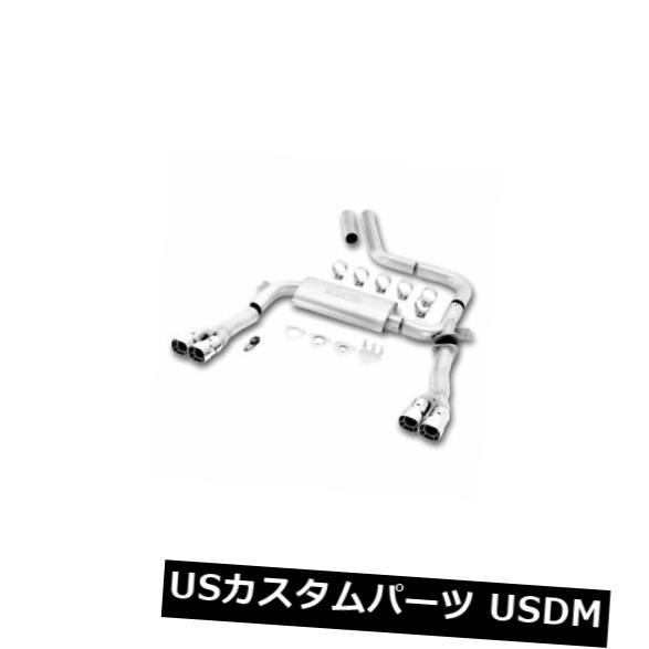 輸入マフラー Borla 14780-3in Adjステンレススチールシングルキャットバックエキゾーストシステム Borla 14780 - 3in Adj Stainless Steel Single Cat-Back Exhaust System 【並行輸入品】｜カスタムパーツ WORLD倉庫