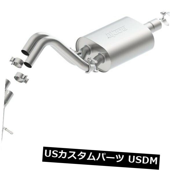 輸入マフラー Borla 140653 Sタイプキャットバックエキゾーストシステムは、エスカレードESVユーコンユーコンXLに適合 Borla 140653 S-Type Cat-Back Exhaust System Fits Escalade ESV Yukon Yukon XL 【並行輸入品】