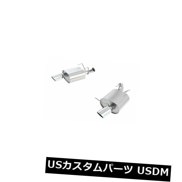 輸入マフラー 13-14 Mustang GT / Boss 302 5.0L V8 RWD#11836のBorlaアクスルバックエキゾーストツーリング Borla Axle-Back Exhaust Touring For 13-14 Mustang GT/Boss 302 5.0L V8 RWD #11836 【並行輸入品】|カスタムパーツ WORLD倉庫