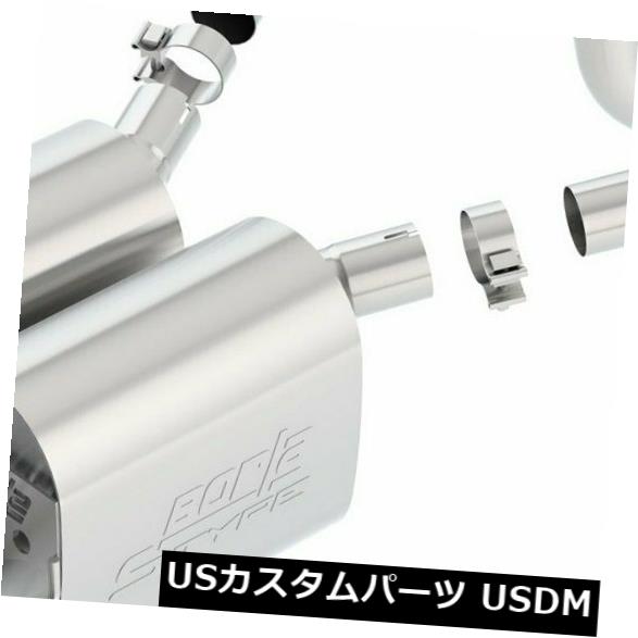 輸入マフラー Borla 05-08 Corvette Coupe / Conv 6.0L / 6.2L 8cyl AT / MT 6spd S-Type II SSエキゾースト( Borla 05-08 Corvette Coupe/Conv 6.0L/6.2L 8cyl AT/MT 6spd S-Type II SS Exhaust ( 【並行輸入品】|カスタムパーツ WORLD倉庫