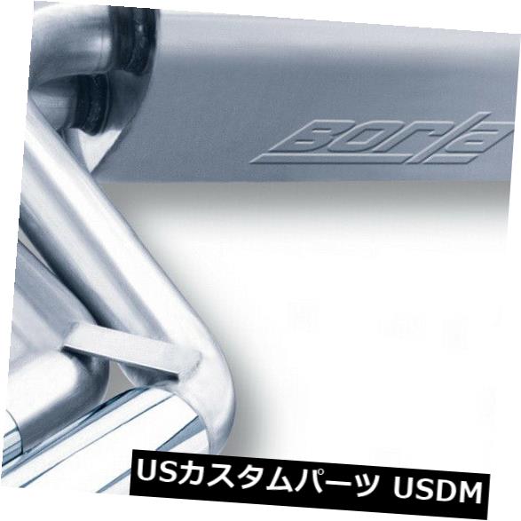 輸入マフラー Borla 14872 SタイプCat-Backエキゾーストシステムは99-04 F-150 F-150 Heritageに適合 Borla 14872 S-Type Cat-Back Exhaust System Fits 99-04 F-150 F-150 Heritage 【並行輸入品】|カスタムパーツ WORLD倉庫