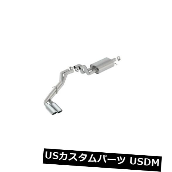 輸入マフラー 2019 Ford Ranger 2.3L-140789のBorla Catback排気Sタイプ Borla Catback Exhaust S-Type for 2019 Ford Ranger 2.3L - 140789 【並行輸入品】｜カスタムパーツ WORLD倉庫