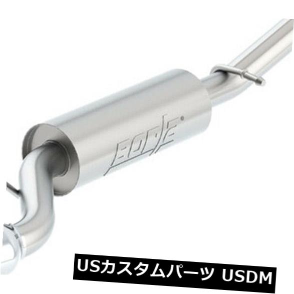 輸入マフラー Borla 11897 Sタイプアクスルバックエキゾーストシステムは14-19カローラに適合 Borla 11897 S-Type Axle-Back Exhaust System Fits 14-19 Corolla 【並行輸入品】