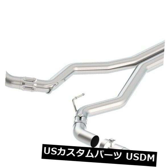 輸入マフラー Borla 140746 ATAK Cat-Back Exhaust System Fits 18-19 Mustang Borla 140746 ATAK Cat-Back Exhaust System Fits 18-19 Mustang 【並行輸入品】