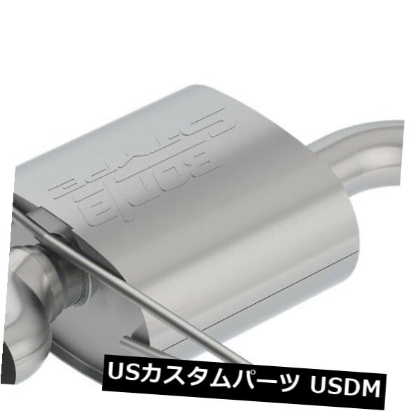 輸入マフラー Borla 11959CBアクスルバック排気システムは19-20ベロスターに適合 Borla 11959CB Axle-Back Exhaust System Fits 19-20 Veloster 【並行輸入品】