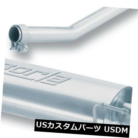 輸入マフラー Borla 14411 Sタイプキャットバックエキゾーストシステムは90-97 Miataに適合 Borla 14411 S-Type Cat-Back Exhaust System Fits 90-97 Miata 【並行輸入品】