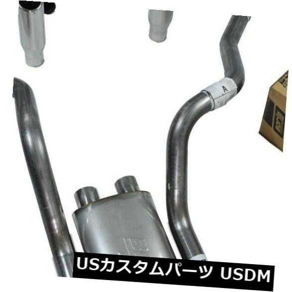 輸入マフラー オールステンレス製デュアルエキゾーストキットChevy GMC 1500 88-95 Borla Pro XS Side Rolled Tip All-Stainless Dual Exhaust Kit Chevy GMC 1500 88-95 Borla Pro XS Side Rolled Tip 【並行輸入品】
