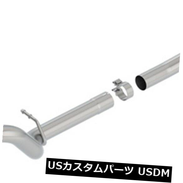 輸入マフラー Borla 140747 Sタイプキャットバックエキゾーストシステムは18-20ラングラー（JL）に適合 Borla 140747 S-Type Cat-Back Exhaust System Fits 18-20 Wrangler (JL) 【並行輸入品】