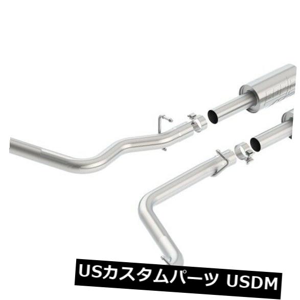 輸入マフラー Borla 140708 ATAK Cat-Back Exhaust System Fits 09-14 Challenger Borla 140708 ATAK Cat-Back Exhaust System Fits 09-14 Challenger 【並行輸入品】