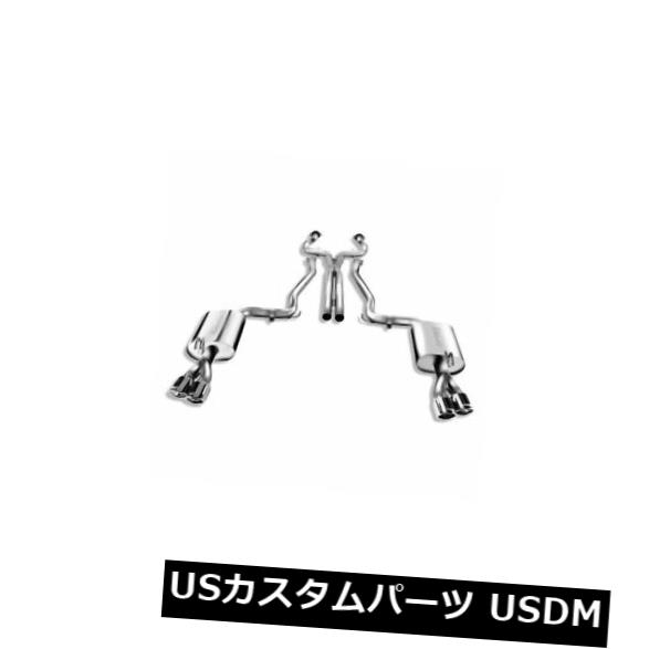 輸入マフラー Borla 140287-Sタイプステンレスデュアルキャットバックエキゾーストシステム Borla 140287 - S-Type Stainless Steel Dual Cat-Back Exhaust System 【並行輸入品】｜カスタムパーツ WORLD倉庫
