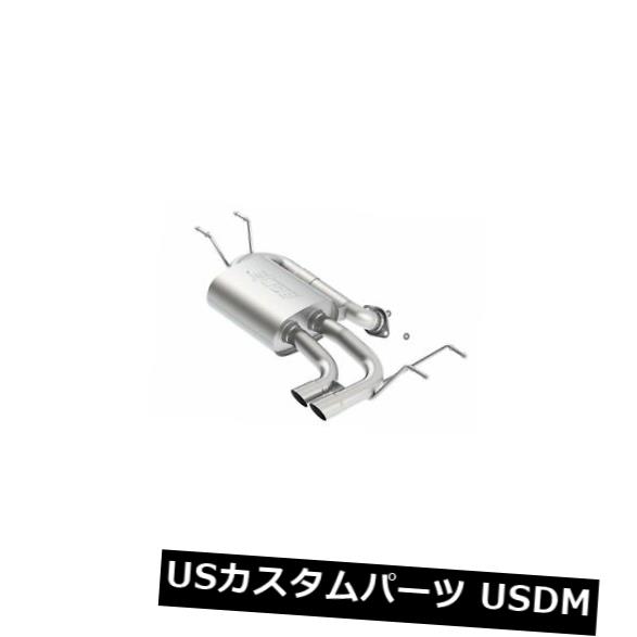 輸入マフラー 16-18マツダミアタMX-5 2.0L＃11919用BorlaアクスルバックエキゾーストSタイプ Borla Axle-Back Exhaust S-Type For 16-18 Mazda Miata MX-5 2.0L #11919 【並行輸入品】