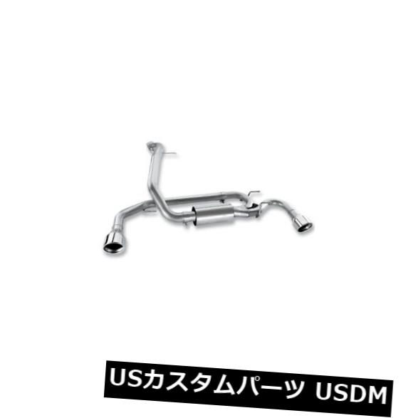 輸入マフラー Borla Axle-Back Exhaust S-Type part＃11786 For Mazda 3 / MazdaSpeed 3 2010-2013 Borla Axle-Back Exhaust S-Type part # 11786 For Mazda 3/MazdaSpeed 3 2010-2013 【並行輸入品】