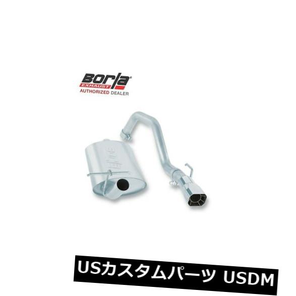 輸入マフラー BORLA 14352キャットバックエキゾーストシステム1988-1990ジープラングラー4.2L 6CYL AT / MT 2DR BORLA 14352 Cat-Back Exhaust System 1988-1990 Jeep WRANGLER 4.2L 6CYL AT/MT 2DR 【並行輸入品】