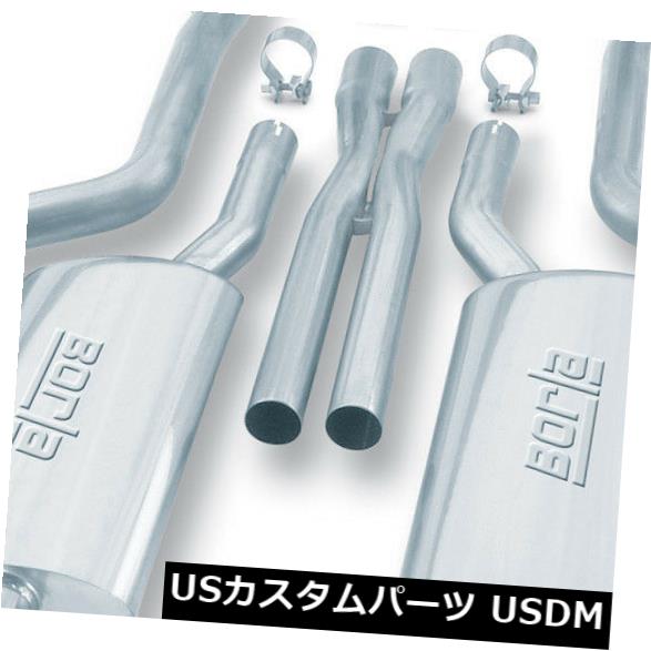 輸入マフラー BORLA Sタイプキャットバックパフォーマンスエキゾースト2005-2008ダッジマグナムRT 5.7L V8ヘミ BORLA S-Type Cat-Back Performance Exhaust 2005-2008 Dodge Magnum RT 5.7L V8 Hemi 【並行輸入品】|カスタムパーツ WORLD倉庫