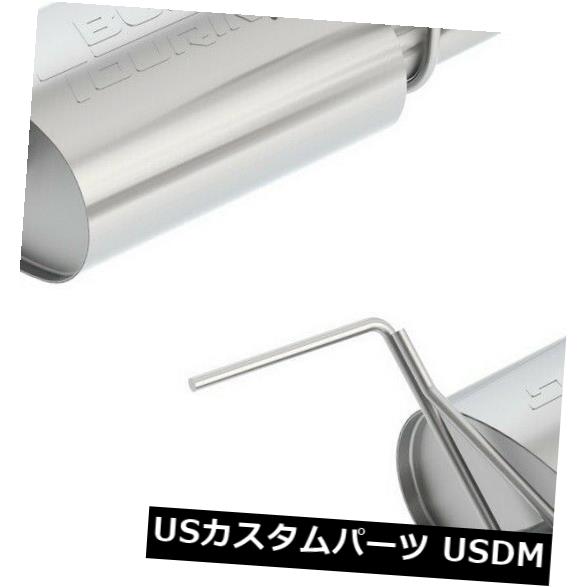 輸入マフラー Borla 11752ツーリングアクスルバックエキゾーストシステムは05-09マスタングに適合 Borla 11752 Touring Axle-Back Exhaust System Fits 05-09 Mustang 【並行輸入品】