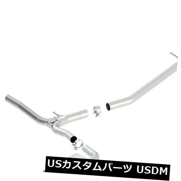 輸入マフラー Borla 140658ツーリングキャットバックシステムは16エクスプローラーに適合 Borla 140658 Touring Cat-Back System Fits 16 Explorer 【並行輸入品】｜カスタムパーツ WORLD倉庫