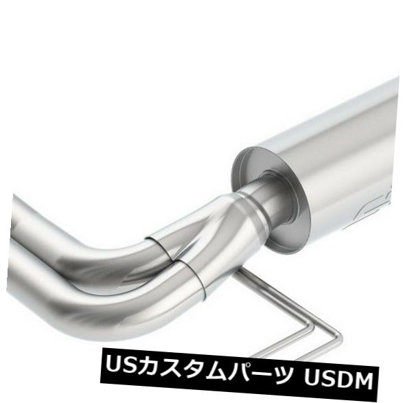 輸入マフラー Borla 11821 Sタイプアクスルバックエキゾーストシステムは12-17ベロスターに適合 Borla 11821 S-Type Axle-Back Exhaust System Fits 12-17 Veloster 【並行輸入品】