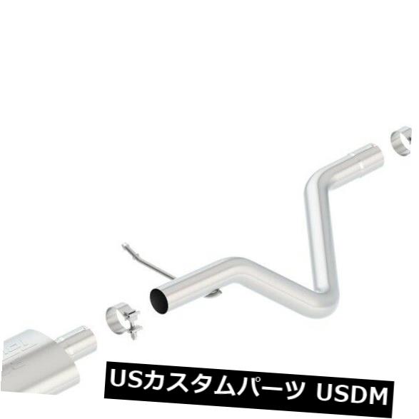 輸入マフラー 140506 Borla 140506 Sタイプキャットバックエキゾーストシステムフィット13 17ベロスター 140506 Borla 140506 S Type Cat Back Exhaust System Fits 13 17 Veloster 【並行輸入品】｜カスタムパーツ WORLD倉庫