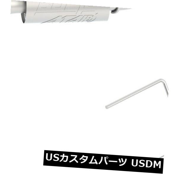 輸入マフラー 05-09マスタングに適合するBorla 11806 ATAKアクスルバックエキゾーストシステム Borla 11806 ATAK Axle-Back Exhaust System Fits 05-09 Mustang 【並行輸入品】