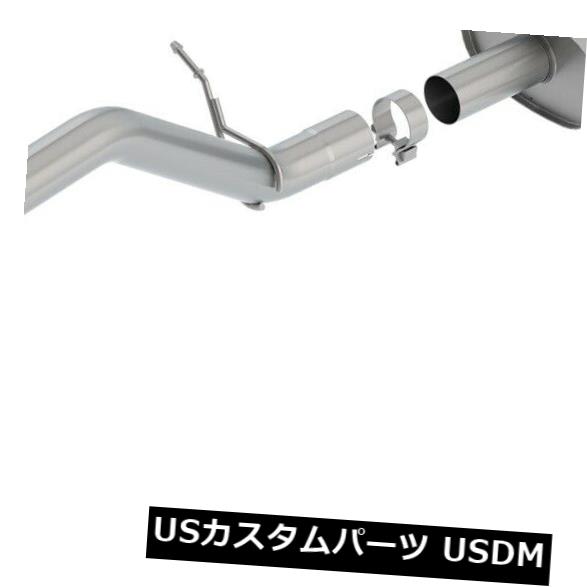 輸入マフラー Borla 140788BC Sタイプキャットバックエキゾーストシステムは19レンジャーに適合 Borla 140788BC S-Type Cat-Back Exhaust System Fits 19 Ranger 【並行輸入品】｜カスタムパーツ WORLD倉庫