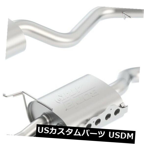 輸入マフラー Borla 11802 ATAKアクスルバックエキゾーストシステムは08-13 M3に適合 Borla 11802 ATAK Axle-Back Exhaust System Fits 08-13 M3 【並行輸入品】